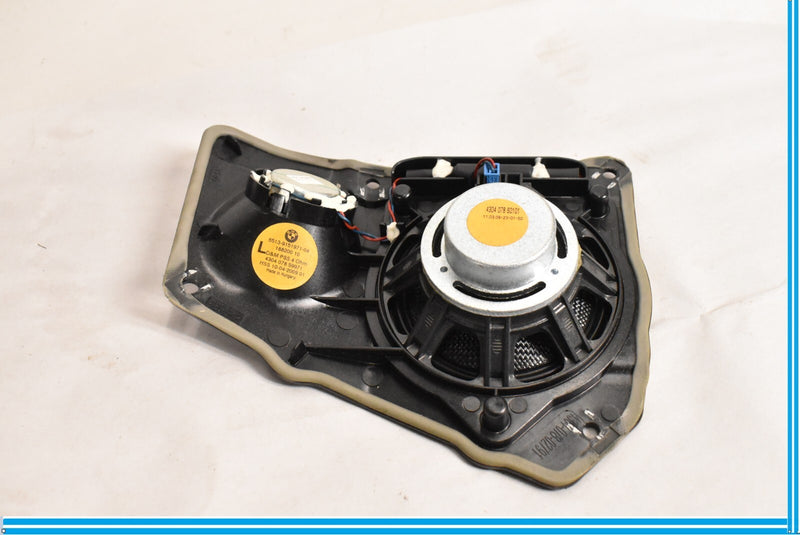 Load image into Gallery viewer, 09-15 BMW 750i 750Li F01 Rear Left Driver Deck Shelf Audio Speaker Box Oem