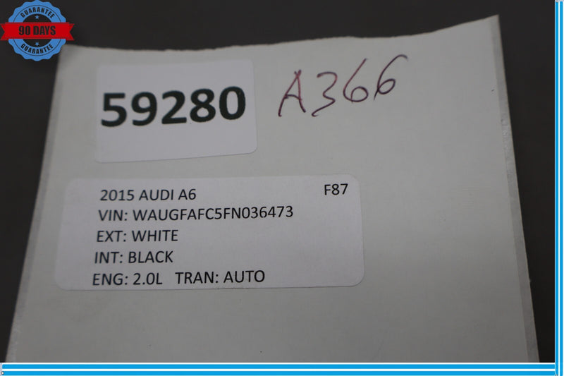 Load image into Gallery viewer, 12-18 Audi A6 Front Right Passenger Side Door Control Module 4G8959792 Oem