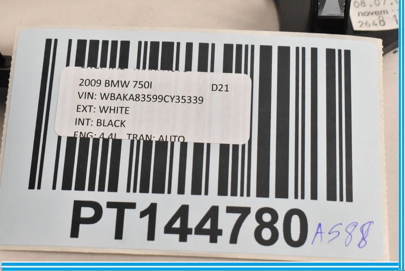 Load image into Gallery viewer, 09-15 BMW 750i 750Li F01 F02 Headlight Switch Dash Trim Bezel 9192351 Oem