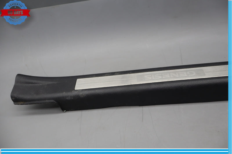 Load image into Gallery viewer, 09-14 Hyundai Genesis Front Left Driver Side Door Sill Scuff Plate Trim Oem
