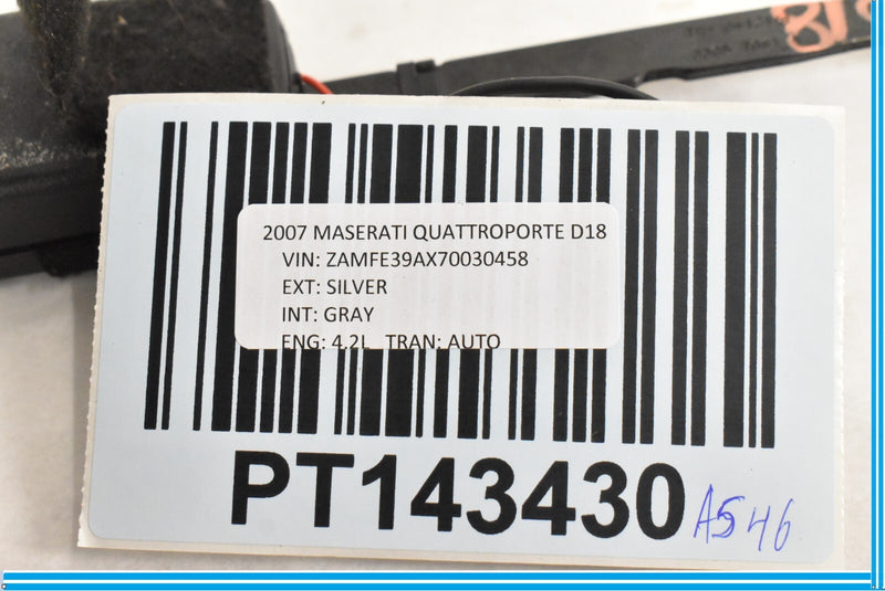 Load image into Gallery viewer, 04-08 Maserati Quattroporte Front Right Seat Belt Buckle Latch Black Oem