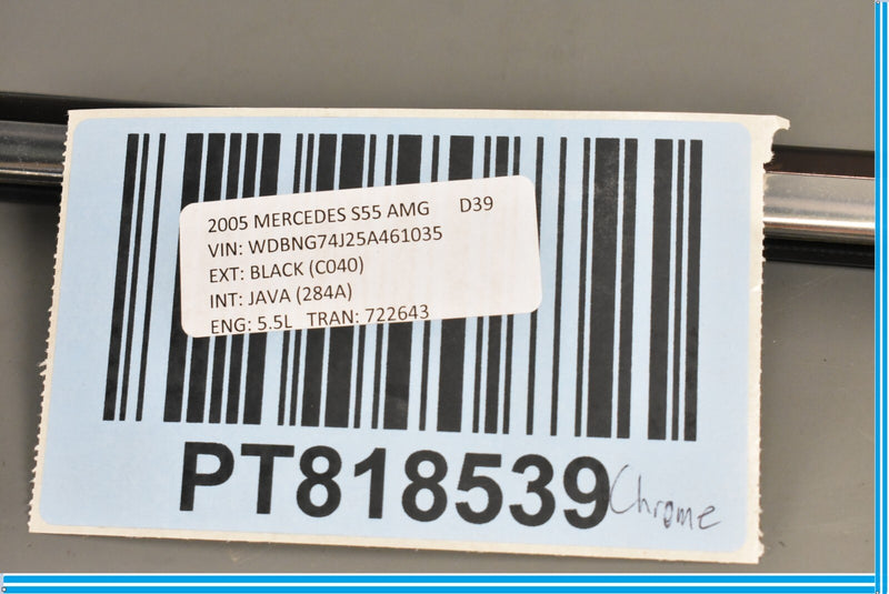 Load image into Gallery viewer, 00-06 Mercedes W220 S500 S600 Door Window Weather Seal Strip Left Side OEM