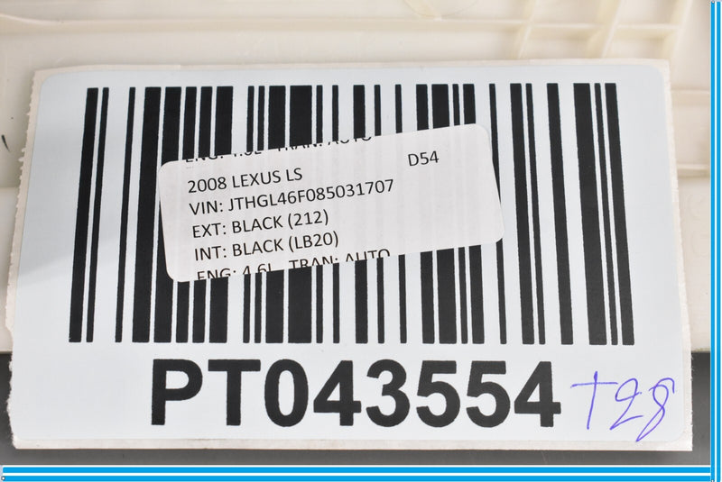 Load image into Gallery viewer, 07-12 Lexus LS460 Rear Left Passenger Side C Pillar Speaker Cover Trim Oem