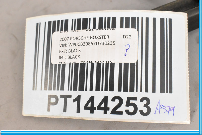 Load image into Gallery viewer, 2005-2012 Porsche Boxster Front Door Rubber Weather Strip Seal Oem