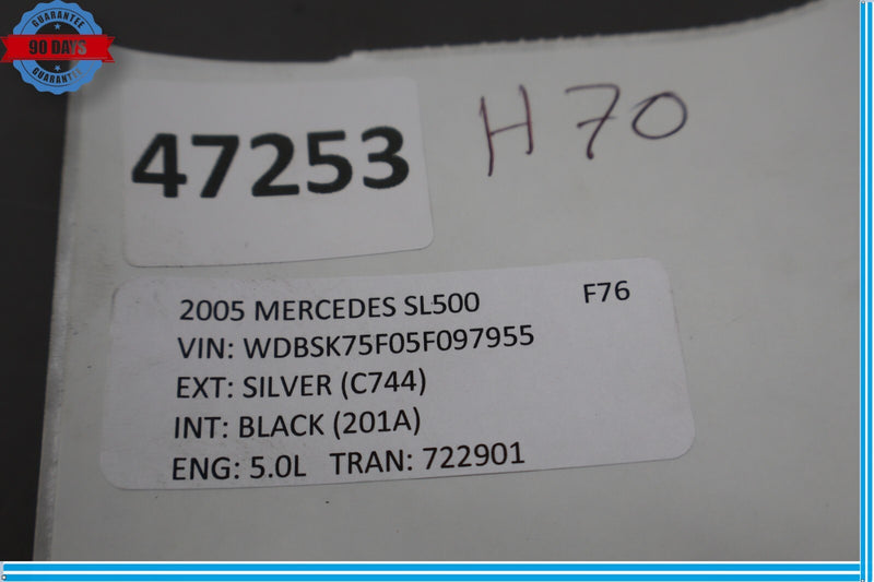Load image into Gallery viewer, 03-12 Mercedes R230 SL500 SL55 AMG Air Intake Air Duct Tube A1121400118 Oem