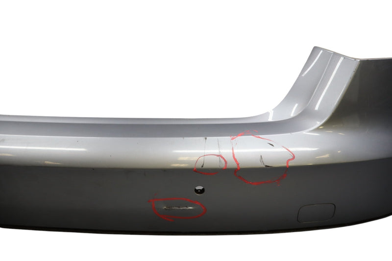 Load image into Gallery viewer, 11-14 Audi A8 A8L Quattro Rear Bumper Shell Cover Assembly Silver 4H0807511 OEM