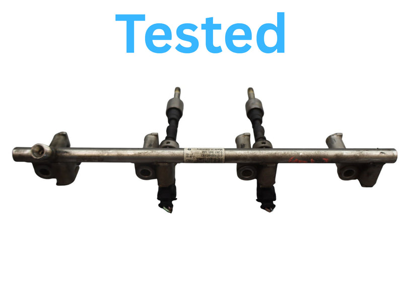 Load image into Gallery viewer, 10-14 Land Rover Range Rover Sport Left Side Fuel Injection Rail Line Oem