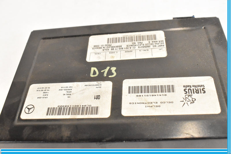 Load image into Gallery viewer, 07-14 Mercedes S550 CL550 W216 Sirius Satellite Radio Receiver Module Oem