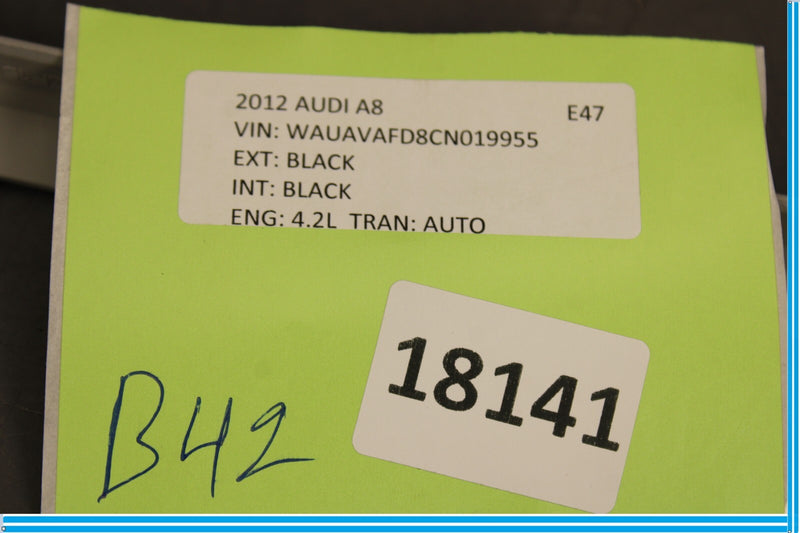 Load image into Gallery viewer, 11-18 Audi A8 Rear Right Passenger Side Guide Rail Cover Oem