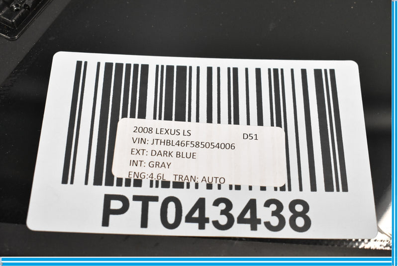 Load image into Gallery viewer, 07-17 Lexus LS460 Rear Right Passenger Side Door Corner Quarter Window Glass Oem