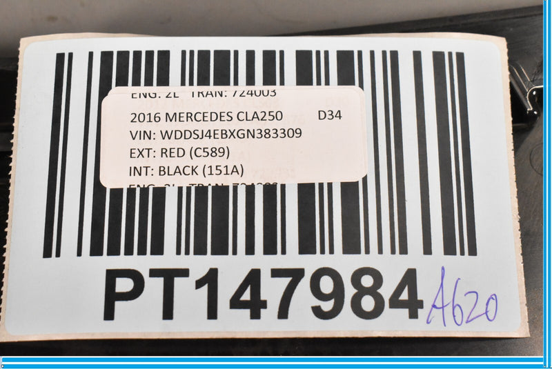 Load image into Gallery viewer, 2014 - 2018 MERCEDES CLA45 W117 FRONT RIGHT B PILLAR PANEL TRIM MOLDING OEM