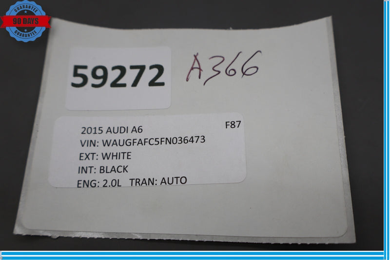 Load image into Gallery viewer, 12-18 Audi A6 Rear Seatbelt Double Buckle Receiver 4G0857739 Oem