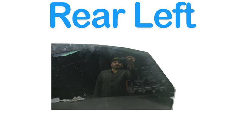 Load image into Gallery viewer, 11-18 Audi A8 A8L Quattro Rear Left Driver Side Door Window Auto Glass Black Oem