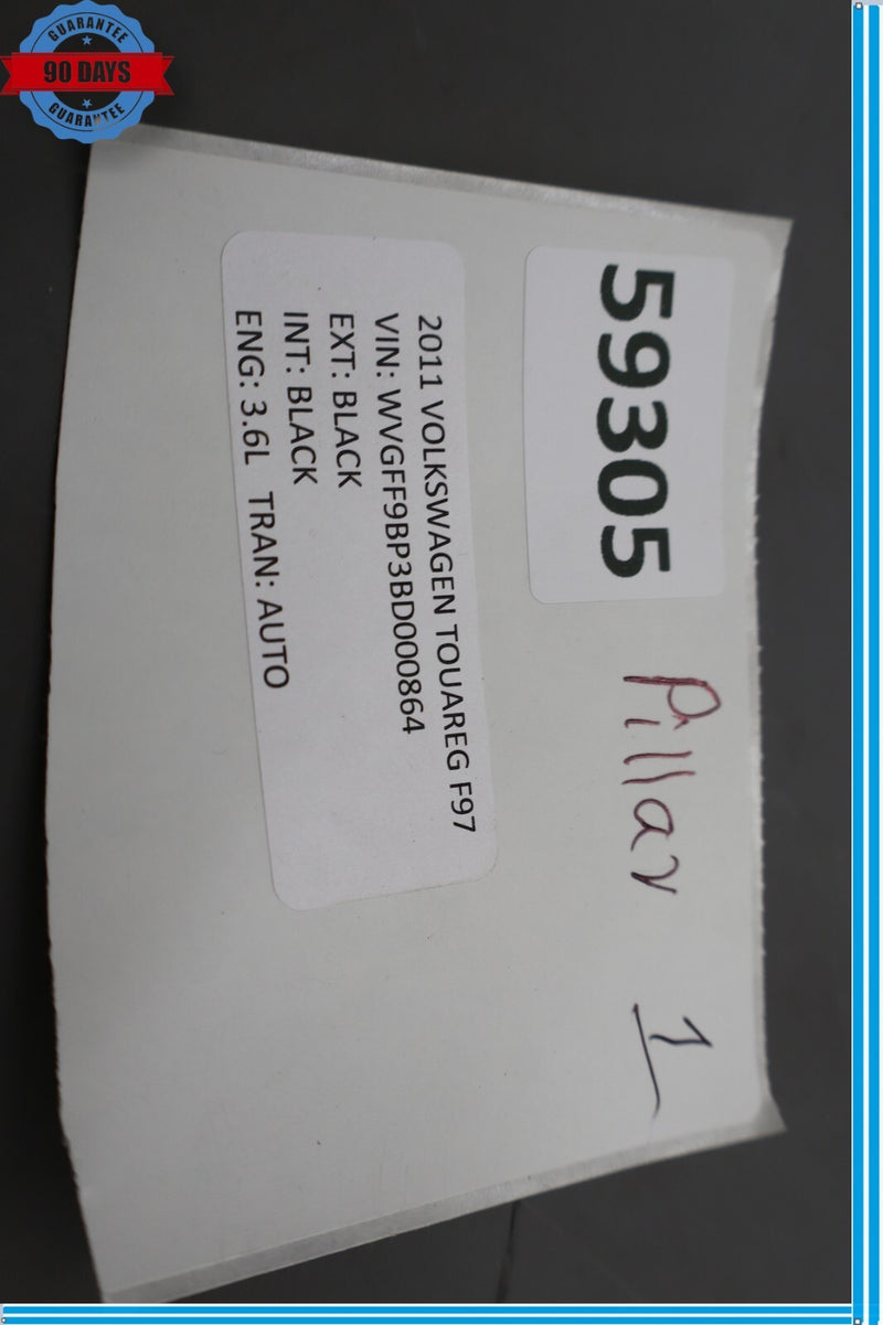 Load image into Gallery viewer, 11-17 Volkswagen VW Touareg Front Left Side A Pillar Windshield Trim Cover Oem