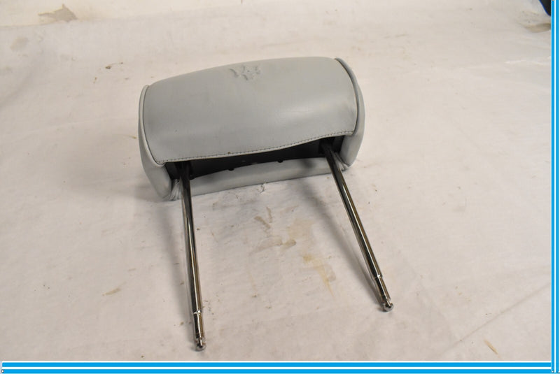 Load image into Gallery viewer, 04-08 Maserati Quattroporte Front Left Driver Seat Headrest Head Rest Gray Oem