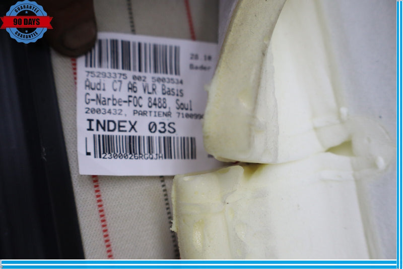 Load image into Gallery viewer, 12-18 Audi A6 Quattro Front Right Passenger Side Upper Seat Cushion Oem