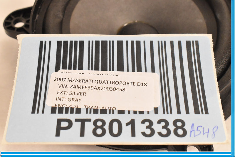 Load image into Gallery viewer, 03-12 Maserati Quattroporte Rear Right Passenger Door Audio Speaker 191369 Oem