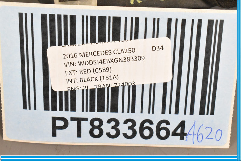 Load image into Gallery viewer, 14-16 MERCEDES CLA250 CLA45 W117 LEFT REAR DOOR HANDLE ASSEMBLY OEM