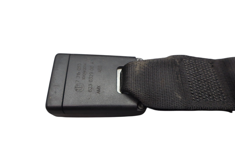 Load image into Gallery viewer, 14-18 BMW X5 F15 Rear Center Seat Belt Seatbelt Buckle Receiver Black Oem