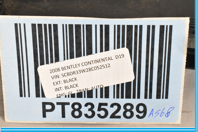 Load image into Gallery viewer, 06-12 Bentley Continental Front Right Passenger Seat Control Unit Cover Oem