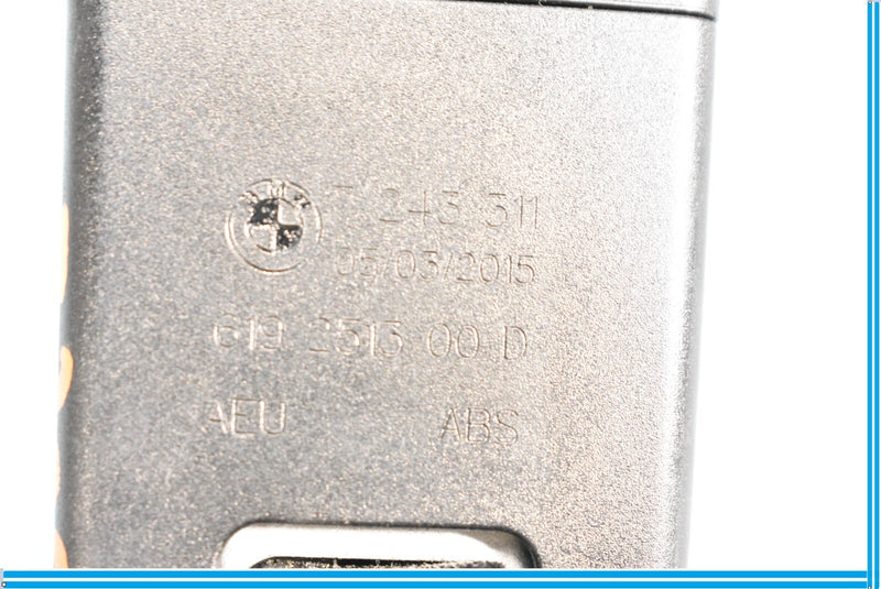 Load image into Gallery viewer, 12-18 BMW 320i 328i 428i F30 Rear Left Driver Seat Belt Buckle Latch Black Oem