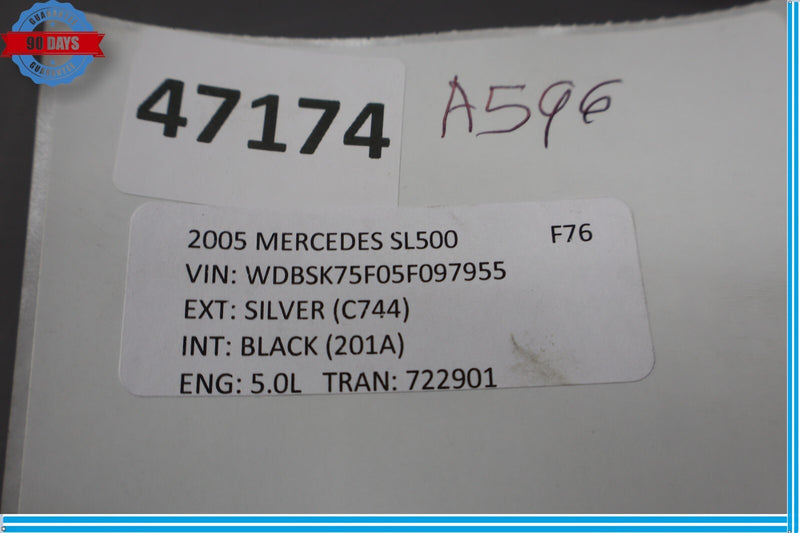 Load image into Gallery viewer, 03-06 Mercedes R230 SL500 SL55 AMG Right Side Under Seat Control Module Unit Oem