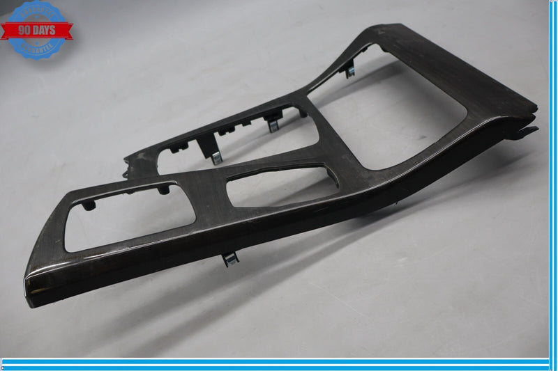 Load image into Gallery viewer, 11-16 BMW 528i 535i F10 Center Console Shifter Wood Grain Trim Bezel Oem