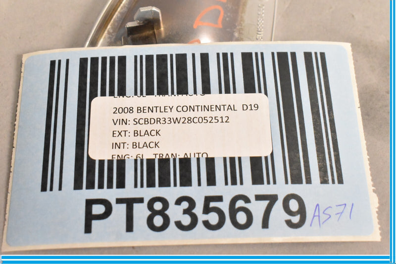 Load image into Gallery viewer, 2008 Bentley Continental GT Front Right Seat Belt Cover Seat 3W8881650 Oem