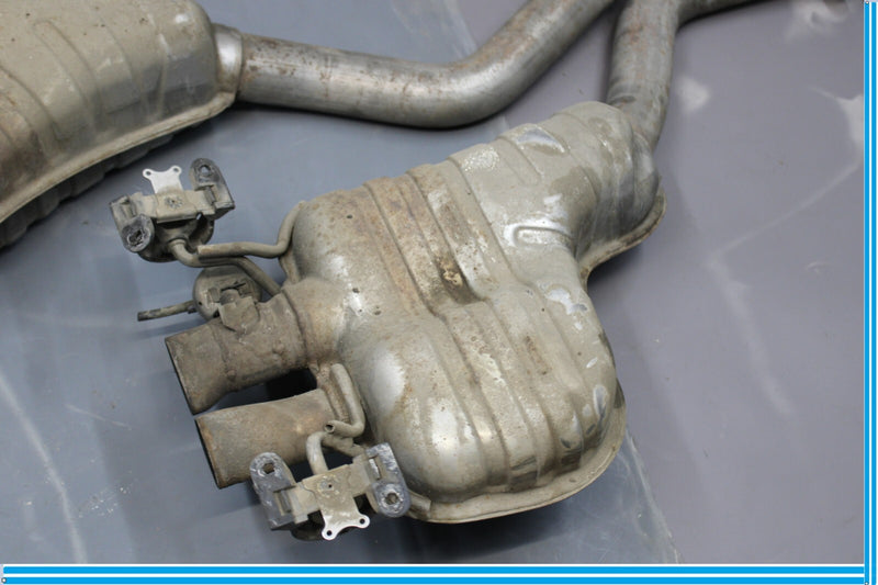 Load image into Gallery viewer, 05-10 Bentley Continental Right & Left Exhaust Muffler Pipe Set Of 2 Oem