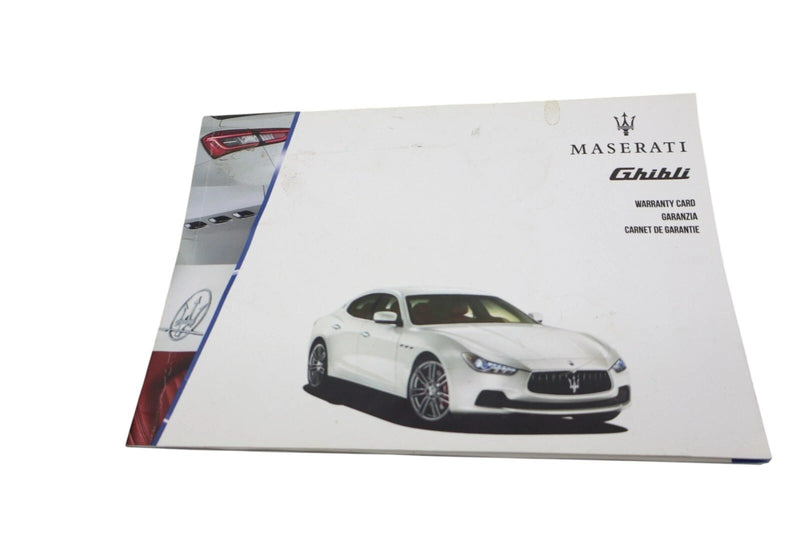 Load image into Gallery viewer, 2014 Maserati Ghibli User Owner Manual Guide Book W/ Case Cover OEM