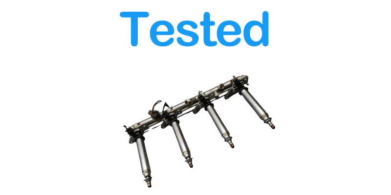 Load image into Gallery viewer, 12-18 Mercedes CLS550 W218 Right Side Fuel Injection Rail Line w/ Injectors Oem