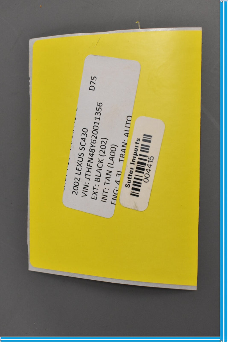Load image into Gallery viewer, 02-10 Lexus SC430 Engine Motor Cooling Radiator Assembly 16400-50280 Oem