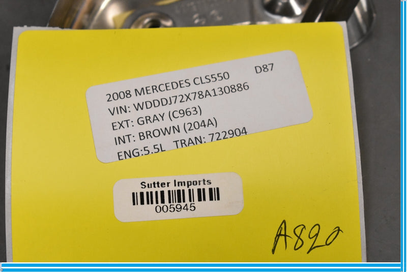 Load image into Gallery viewer, 06-11 Mercedes CLS550 CLS500 W219 Front Right Passenger Upper Door End Cap Oem