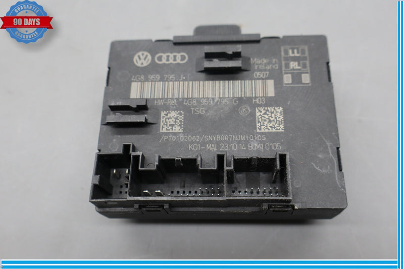 Load image into Gallery viewer, 12-18 Audi A6 Quattro Rear Right Passenger Side Door Control Module Unit ECU Oem