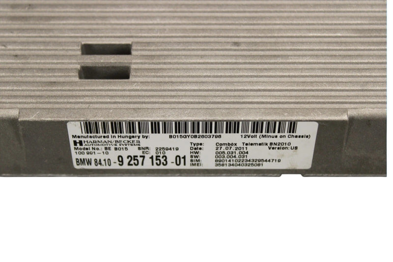 Load image into Gallery viewer, 12-15 BMW F30 328i 320i Telematic Gps Computer Control Module Unit Oem