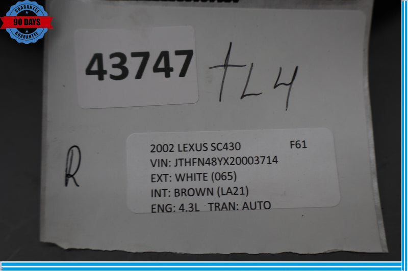 Load image into Gallery viewer, 02-05 Lexus SC430 Rear Right Passenger Outer Side Tail Light Lamp Oem