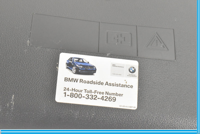 Load image into Gallery viewer, 09-15 BMW 750Li 750i F01 Trunk Emergency First Aid Tool Kit Holder Box Cover Oem