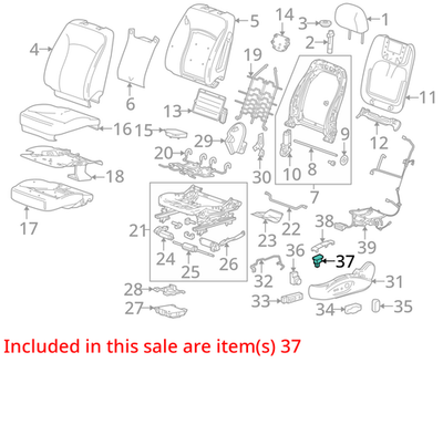 Load image into Gallery viewer, 10-13 Buick Lacrosse CXL Front Left Driver Side Seat Memory Adjust Switch Oem
