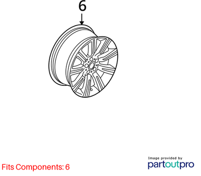 12-13 Land Rover Range Rover Sport 20 Inch Wheel Tire Rim Set of 4 Oem