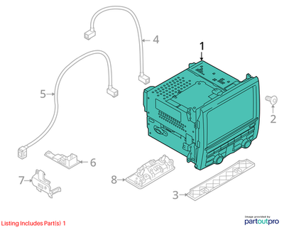 Load image into Gallery viewer, 11-15 Porsche Cayenne 970 Hybrid 4S Command Head Unit Navigation Radio OEM
