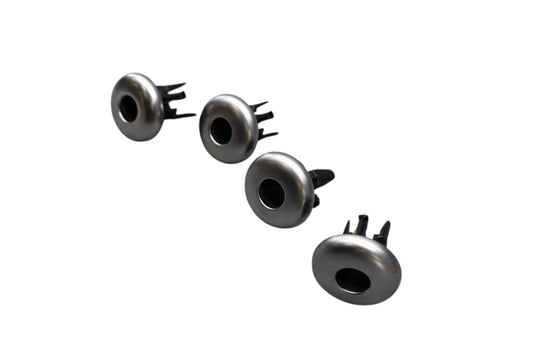 06-12 Bentley Continental Flying Spur Front Left & Right Seat Headrest Guide Oem