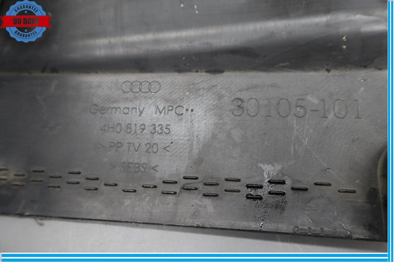 Load image into Gallery viewer, 11-12 Audi A8 Quattro Front Left Side Cowl Panel Rain Tray Cover Panel Oem
