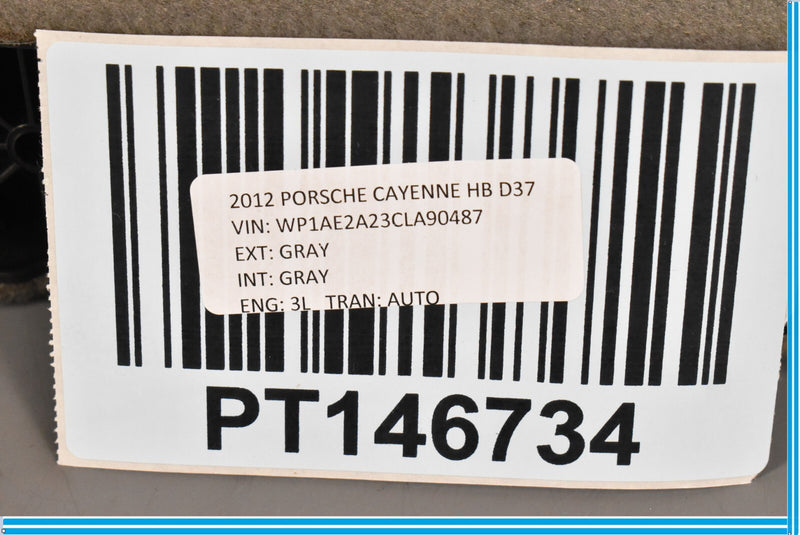Load image into Gallery viewer, 11 - 17 Porsche CAYENNE Rear Right Passenger Trunk Luggage Compartment Trim Oem
