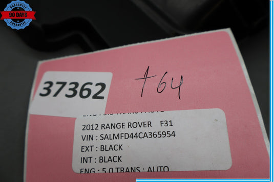 06-12 Land Rover Range Rover Left Side Rear Trunk Cargo Shelf Trim Panel Oem