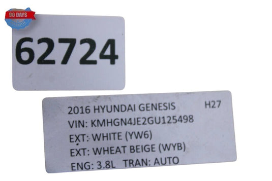 15-16 Hyundai Genesis Rear Differential Carrier Assembly 3.91 Ratio Oem