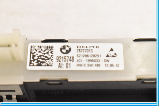 11-16 BMW 528i 535i 550i F10 Front Right Seat Memory Control Switch 9215748 Oem
