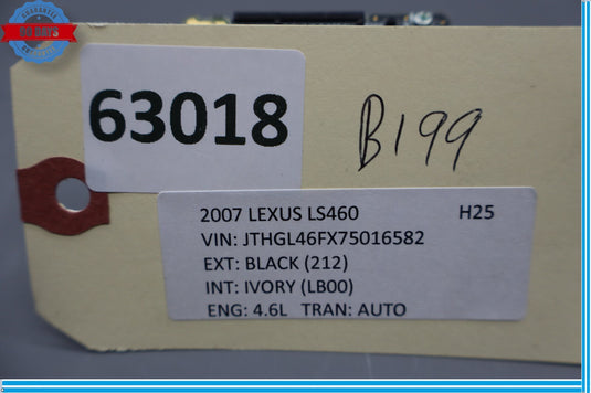 2007 Lexus Ls460 Mk4 Xf40 4 Zone Climate Control Temp Button Switch Black Oem