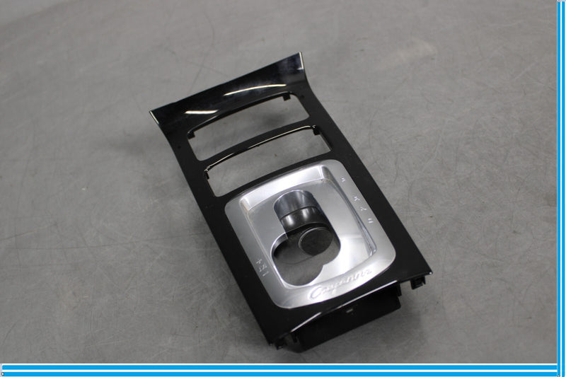 Load image into Gallery viewer, 11-17 Porsche Cayenne Center Console Gear Shift Shifter Trim Cover Panel Oem
