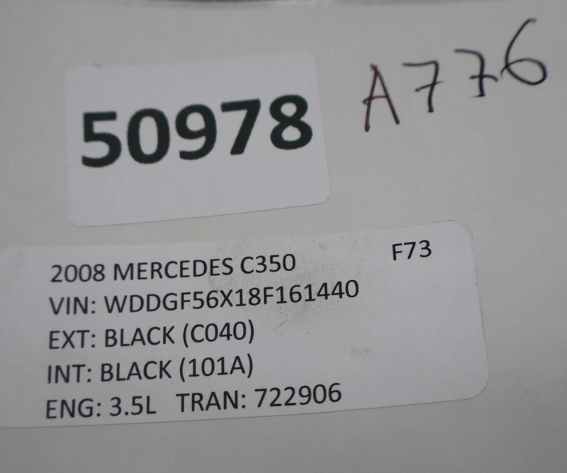 Load image into Gallery viewer, 08-14 Mercedes C250 C300 C350 Rear Right Side Door Control Module 2048702526 OEM
