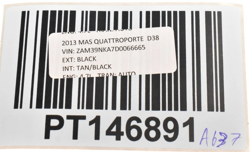 Load image into Gallery viewer, 04-13 Maserati Quattroporte M139 Front Left Driver Side Seat Belt Retractor Oem
